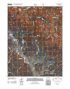 Pieplant Colorado Historical topographic map, 1:24000 scale, 7.5 X 7.5 Minute, Year 2011