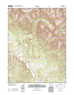 Pieplant Colorado Historical topographic map, 1:24000 scale, 7.5 X 7.5 Minute, Year 2013
