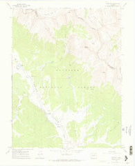 Pieplant Colorado Historical topographic map, 1:24000 scale, 7.5 X 7.5 Minute, Year 1967