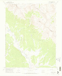 Pieplant Colorado Historical topographic map, 1:24000 scale, 7.5 X 7.5 Minute, Year 1967