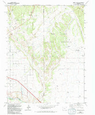 Pierce Gulch Colorado Historical topographic map, 1:24000 scale, 7.5 X 7.5 Minute, Year 1963