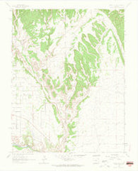 Pierce Gulch Colorado Historical topographic map, 1:24000 scale, 7.5 X 7.5 Minute, Year 1963