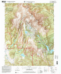 Pikes Peak Colorado Historical topographic map, 1:24000 scale, 7.5 X 7.5 Minute, Year 1994