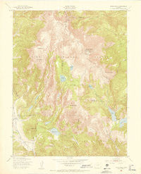 Pikes Peak Colorado Historical topographic map, 1:24000 scale, 7.5 X 7.5 Minute, Year 1951