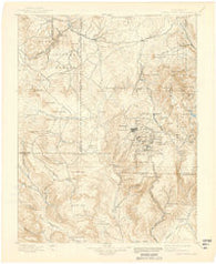 Pikes Peak Colorado Historical topographic map, 1:125000 scale, 30 X 30 Minute, Year 1901
