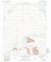 Pikes Stockade Colorado Historical topographic map, 1:24000 scale, 7.5 X 7.5 Minute, Year 1968