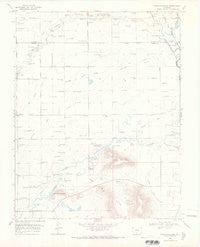Pikes Stockade Colorado Historical topographic map, 1:24000 scale, 7.5 X 7.5 Minute, Year 1968
