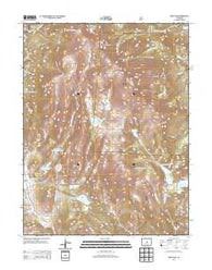 Pikes Peak Colorado Historical topographic map, 1:24000 scale, 7.5 X 7.5 Minute, Year 2013