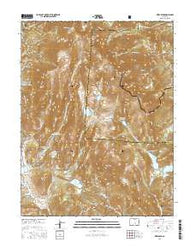 Pikes Peak Colorado Current topographic map, 1:24000 scale, 7.5 X 7.5 Minute, Year 2016