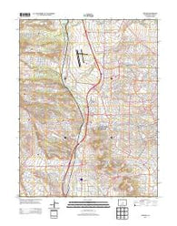 Pikeview Colorado Historical topographic map, 1:24000 scale, 7.5 X 7.5 Minute, Year 2013