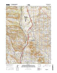 Pikeview Colorado Current topographic map, 1:24000 scale, 7.5 X 7.5 Minute, Year 2016