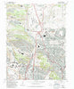 Pikeview Colorado Historical topographic map, 1:24000 scale, 7.5 X 7.5 Minute, Year 1986