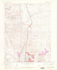 Pikeview Colorado Historical topographic map, 1:24000 scale, 7.5 X 7.5 Minute, Year 1961