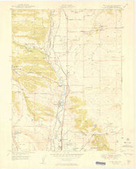 Pikeview Colorado Historical topographic map, 1:24000 scale, 7.5 X 7.5 Minute, Year 1949