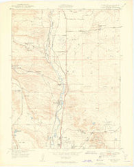 Pikeview Colorado Historical topographic map, 1:24000 scale, 7.5 X 7.5 Minute, Year 1949