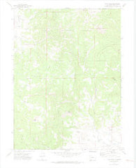 Pilot Knob Colorado Historical topographic map, 1:24000 scale, 7.5 X 7.5 Minute, Year 1971