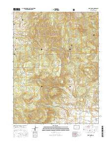 Pilot Knob Colorado Current topographic map, 1:24000 scale, 7.5 X 7.5 Minute, Year 2016