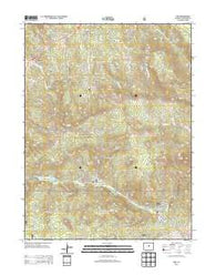 Pine Colorado Historical topographic map, 1:24000 scale, 7.5 X 7.5 Minute, Year 2013