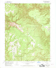 Pine Mountain Colorado Historical topographic map, 1:24000 scale, 7.5 X 7.5 Minute, Year 1960