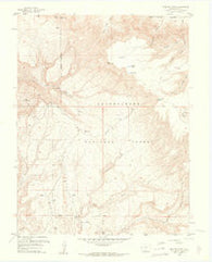 Pine Mountain Colorado Historical topographic map, 1:24000 scale, 7.5 X 7.5 Minute, Year 1960