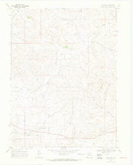 Pine Ridge Colorado Historical topographic map, 1:24000 scale, 7.5 X 7.5 Minute, Year 1969