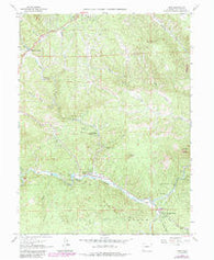 Pine Colorado Historical topographic map, 1:24000 scale, 7.5 X 7.5 Minute, Year 1965