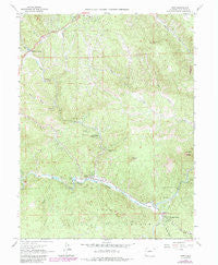 Pine Colorado Historical topographic map, 1:24000 scale, 7.5 X 7.5 Minute, Year 1965