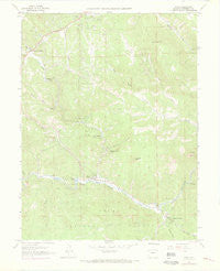 Pine Colorado Historical topographic map, 1:24000 scale, 7.5 X 7.5 Minute, Year 1965