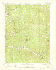 Pine Colorado Historical topographic map, 1:24000 scale, 7.5 X 7.5 Minute, Year 1945