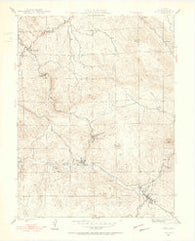 Pine Colorado Historical topographic map, 1:24000 scale, 7.5 X 7.5 Minute, Year 1945