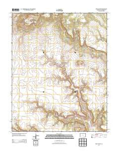 Pine Canyon Colorado Historical topographic map, 1:24000 scale, 7.5 X 7.5 Minute, Year 2013