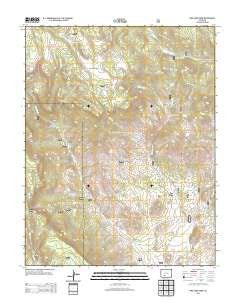 Pine Cone Knob Colorado Historical topographic map, 1:24000 scale, 7.5 X 7.5 Minute, Year 2013