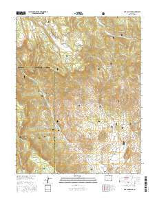 Pine Cone Knob Colorado Current topographic map, 1:24000 scale, 7.5 X 7.5 Minute, Year 2016