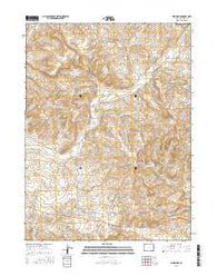 Pine Ridge Colorado Current topographic map, 1:24000 scale, 7.5 X 7.5 Minute, Year 2016
