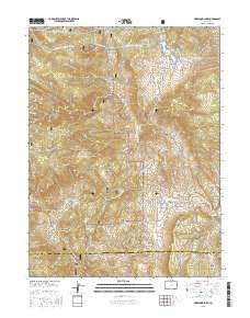 Pinewood Lake Colorado Current topographic map, 1:24000 scale, 7.5 X 7.5 Minute, Year 2016