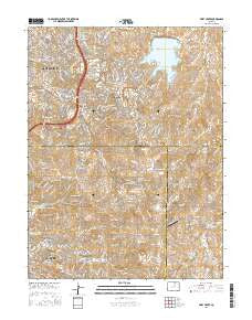 Piney Creek Colorado Current topographic map, 1:24000 scale, 7.5 X 7.5 Minute, Year 2016
