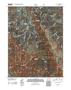 Piney Peak Colorado Historical topographic map, 1:24000 scale, 7.5 X 7.5 Minute, Year 2011