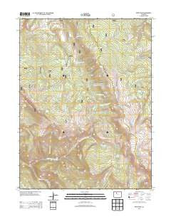 Piney Peak Colorado Historical topographic map, 1:24000 scale, 7.5 X 7.5 Minute, Year 2013