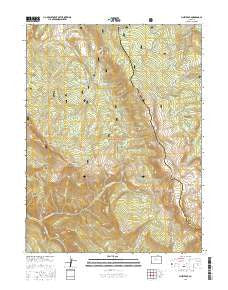 Piney Peak Colorado Current topographic map, 1:24000 scale, 7.5 X 7.5 Minute, Year 2016