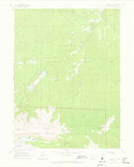 Pingree Park Colorado Historical topographic map, 1:24000 scale, 7.5 X 7.5 Minute, Year 1962