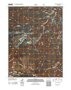 Pingree Park Colorado Historical topographic map, 1:24000 scale, 7.5 X 7.5 Minute, Year 2011