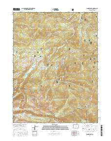 Pingree Park Colorado Current topographic map, 1:24000 scale, 7.5 X 7.5 Minute, Year 2016
