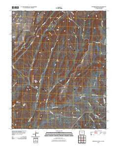 Pinkerton Mesa Colorado Historical topographic map, 1:24000 scale, 7.5 X 7.5 Minute, Year 2010