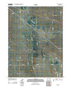 Pinneo Colorado Historical topographic map, 1:24000 scale, 7.5 X 7.5 Minute, Year 2010