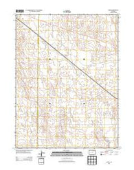 Pinneo Colorado Historical topographic map, 1:24000 scale, 7.5 X 7.5 Minute, Year 2013