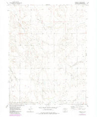 Pinneo SE Colorado Historical topographic map, 1:24000 scale, 7.5 X 7.5 Minute, Year 1973
