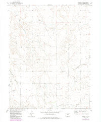 Pinneo SE Colorado Historical topographic map, 1:24000 scale, 7.5 X 7.5 Minute, Year 1973
