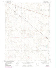 Pinneo Colorado Historical topographic map, 1:24000 scale, 7.5 X 7.5 Minute, Year 1973