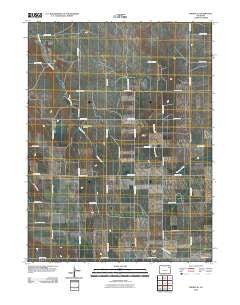Pinneo SE Colorado Historical topographic map, 1:24000 scale, 7.5 X 7.5 Minute, Year 2010
