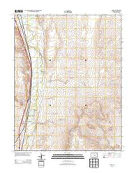 Pinon Colorado Historical topographic map, 1:24000 scale, 7.5 X 7.5 Minute, Year 2013